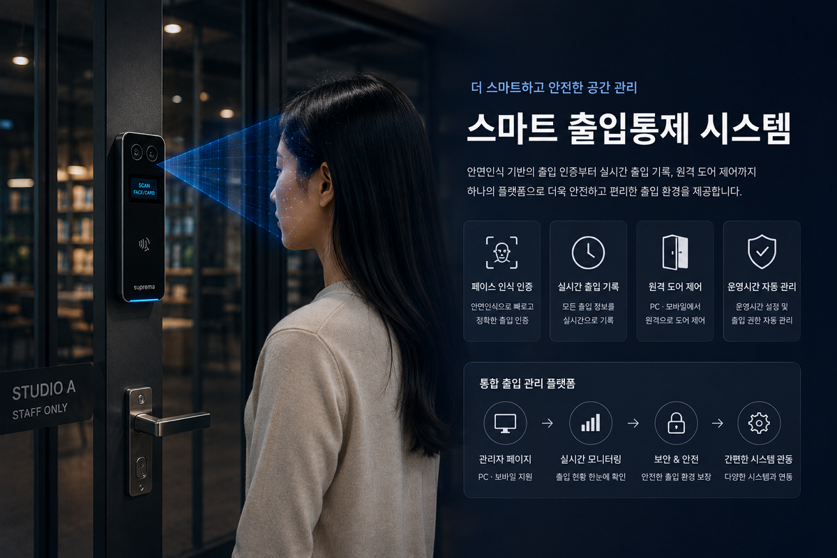 스마트 출입통제 시스템 이미지