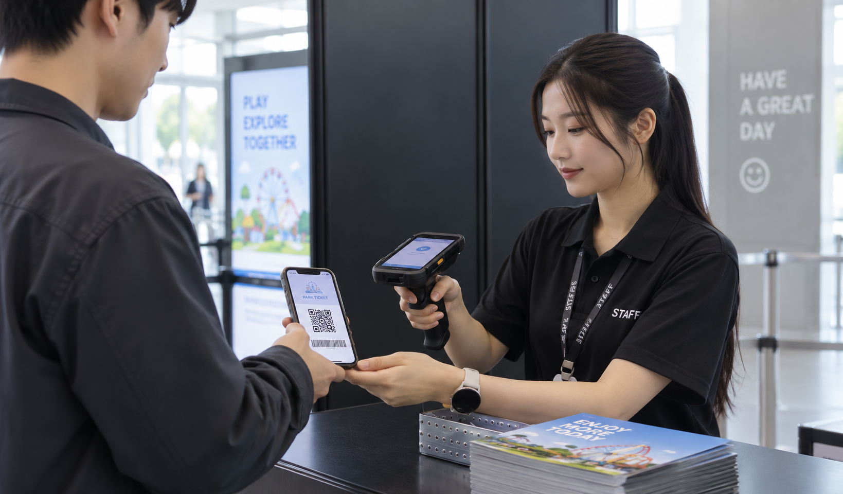 PDA 티켓 검표