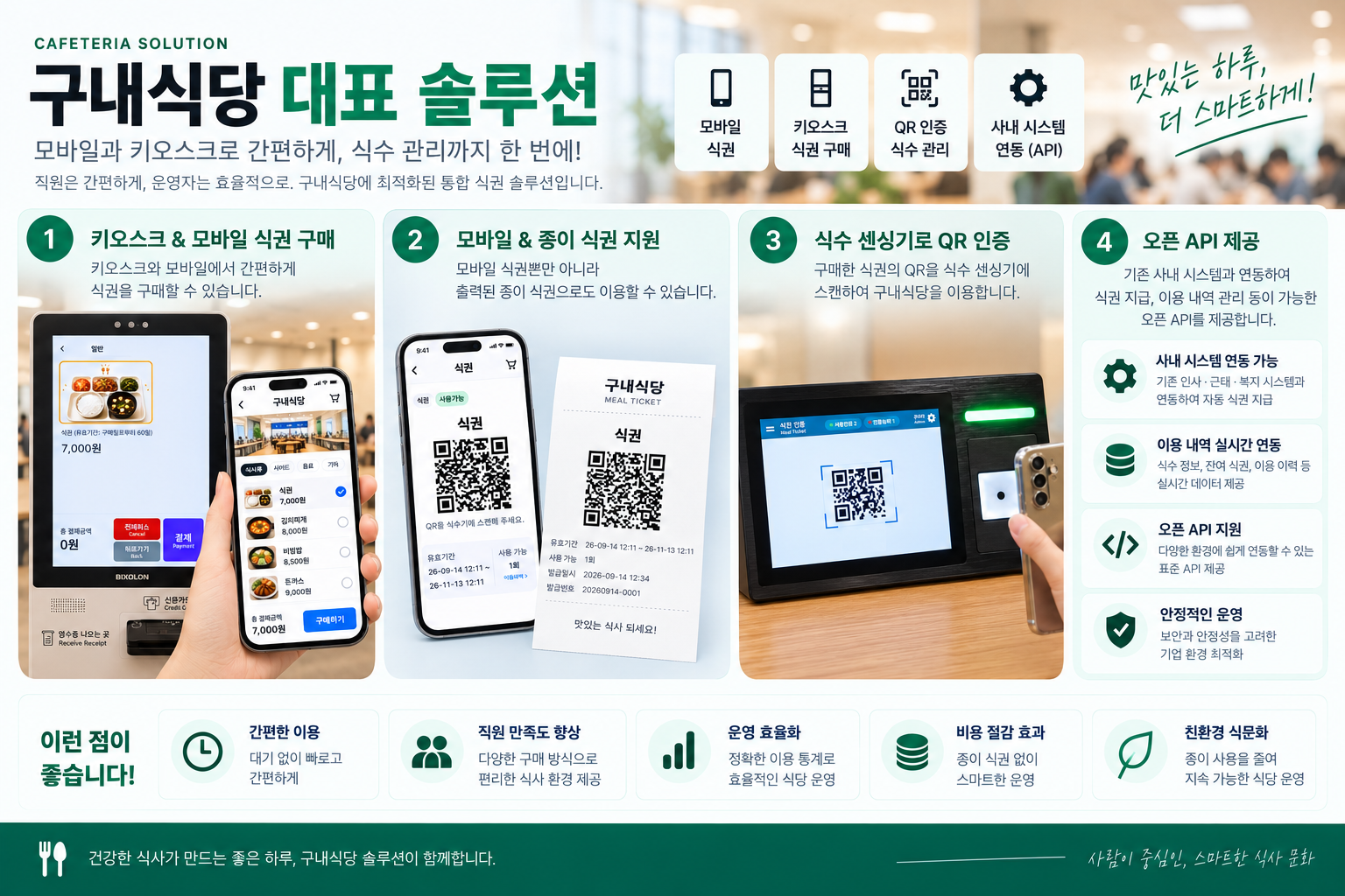 구내식당 대표 솔루션